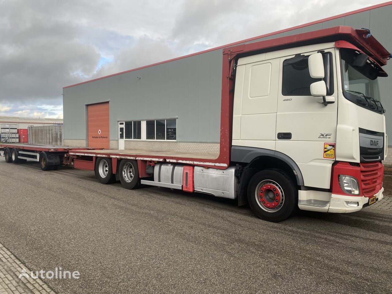 DAF XF106 460 Fourage Stro Machine Retarder 6x2 10 Wheels Open