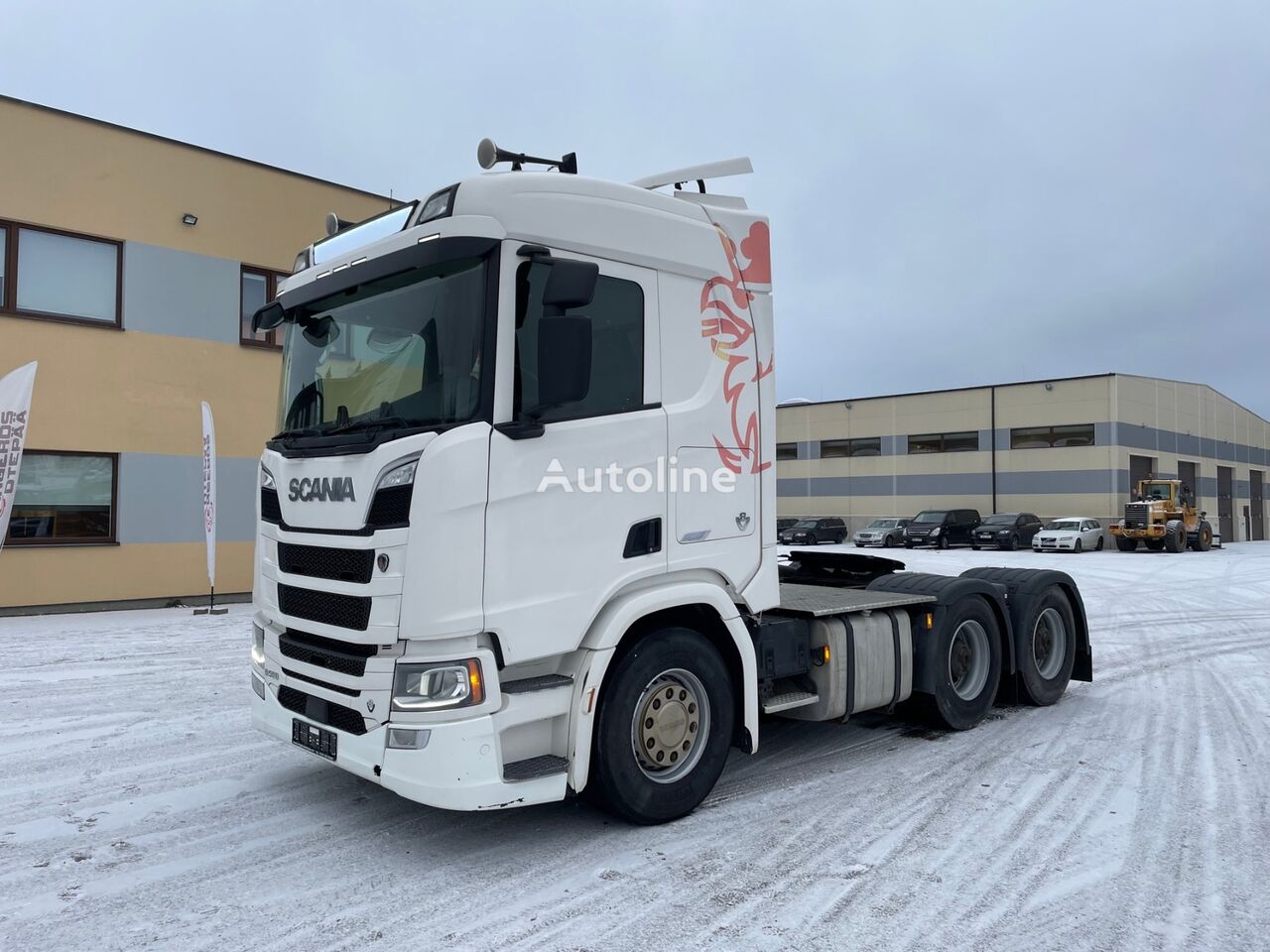 Scania R580 6X4 EURO6 RETARDER HYDRAULICS Trekker Te Koop Estland