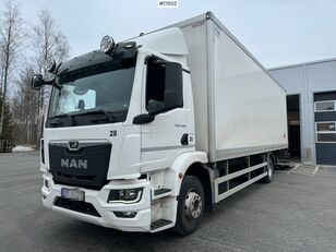 MAN TGM 15.290 4x2 box truck WATCH VIDEO bakwagen