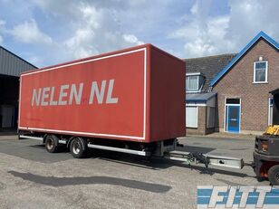 Tracon TM18 2ass wipcar met gesloten opbouw bakwagen aanhanger