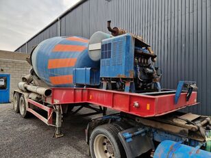 KWB P-382-STI / 12m3 betonmixer oplegger