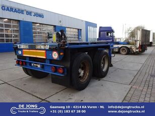 Flandria 20 FT Container Chassis / BPW / Steel Suspension / Double Tyres container oplegger