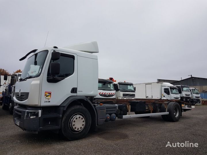 Renault Premium 280dxi.19 euro 4 - MANUEL + INTARDER chassis 8 m. containertransporter