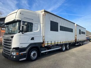 Scania R410 6X2MLB Jumbo kombi BDF Wechsel Retarder Lifting roof containertransporter