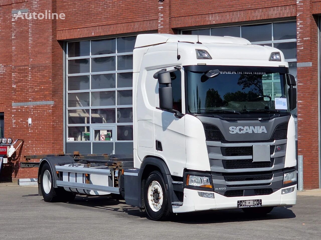 Scania R450 NGS 4x2 - BDF - Full air - 5.95 WB - Navi - containertransporter