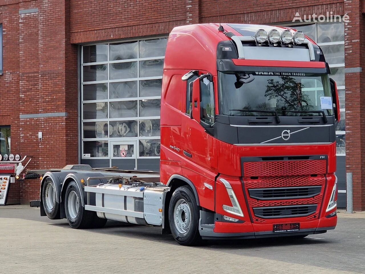 Volvo FH 13.540 Globetrotter XL - BDF - Retarder - Full air - I parkco containertransporter