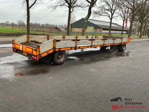 AP Dercks 10 10 Dieplader 2 assen met lier, borden en aluminium opr dieplader aanhanger