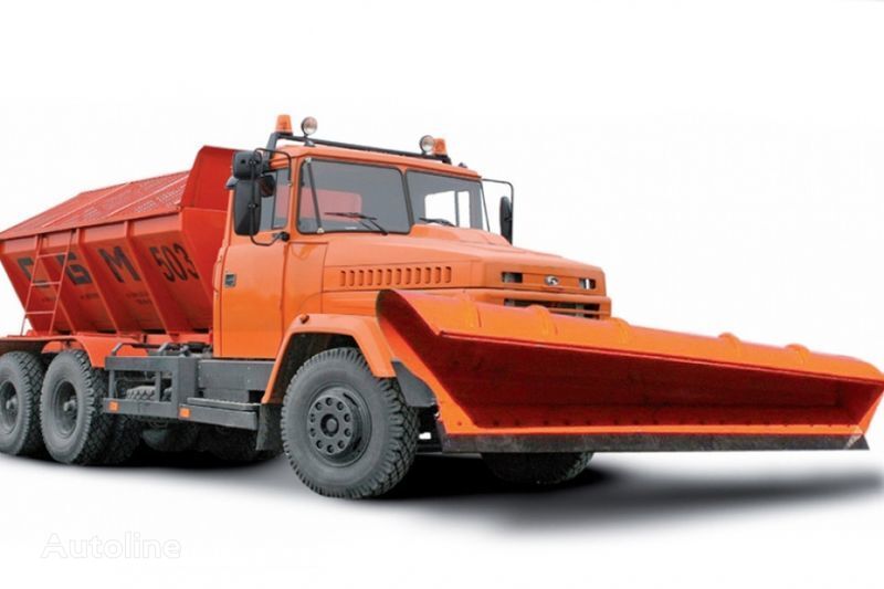 nieuw KrAZ 65055 MDKZ-30 strooiwagen