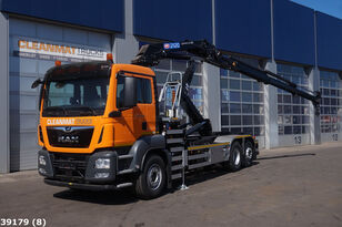 MAN TGS 26.420 HMF 21 ton/meter laadkraan haakarm vrachtwagen