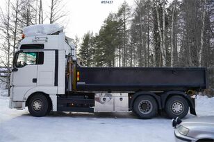 MAN TGX26.480 6x2 Hook truck with flat bed haakarm vrachtwagen