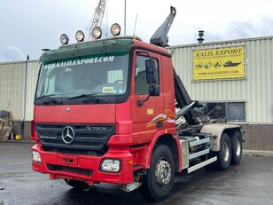 Mercedes-Benz Actros 3336 MP2 Container Kipper 6x4 New Tyres Belgium Truck Big haakarm vrachtwagen