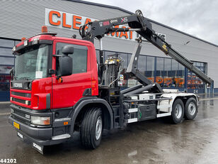 Scania P 114.380 Hiab 12 Tonmeter laadkraan Manual haakarm vrachtwagen