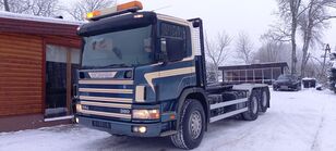 Scania P114GB haakarm vrachtwagen