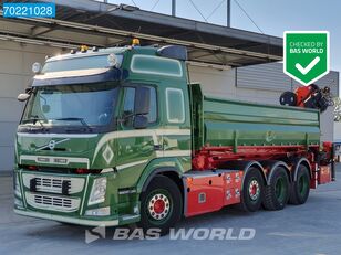 Volvo FM 500 8X2 Palfinger PK18002-EH C Kran Crane Remote Euro 6 haakarm vrachtwagen