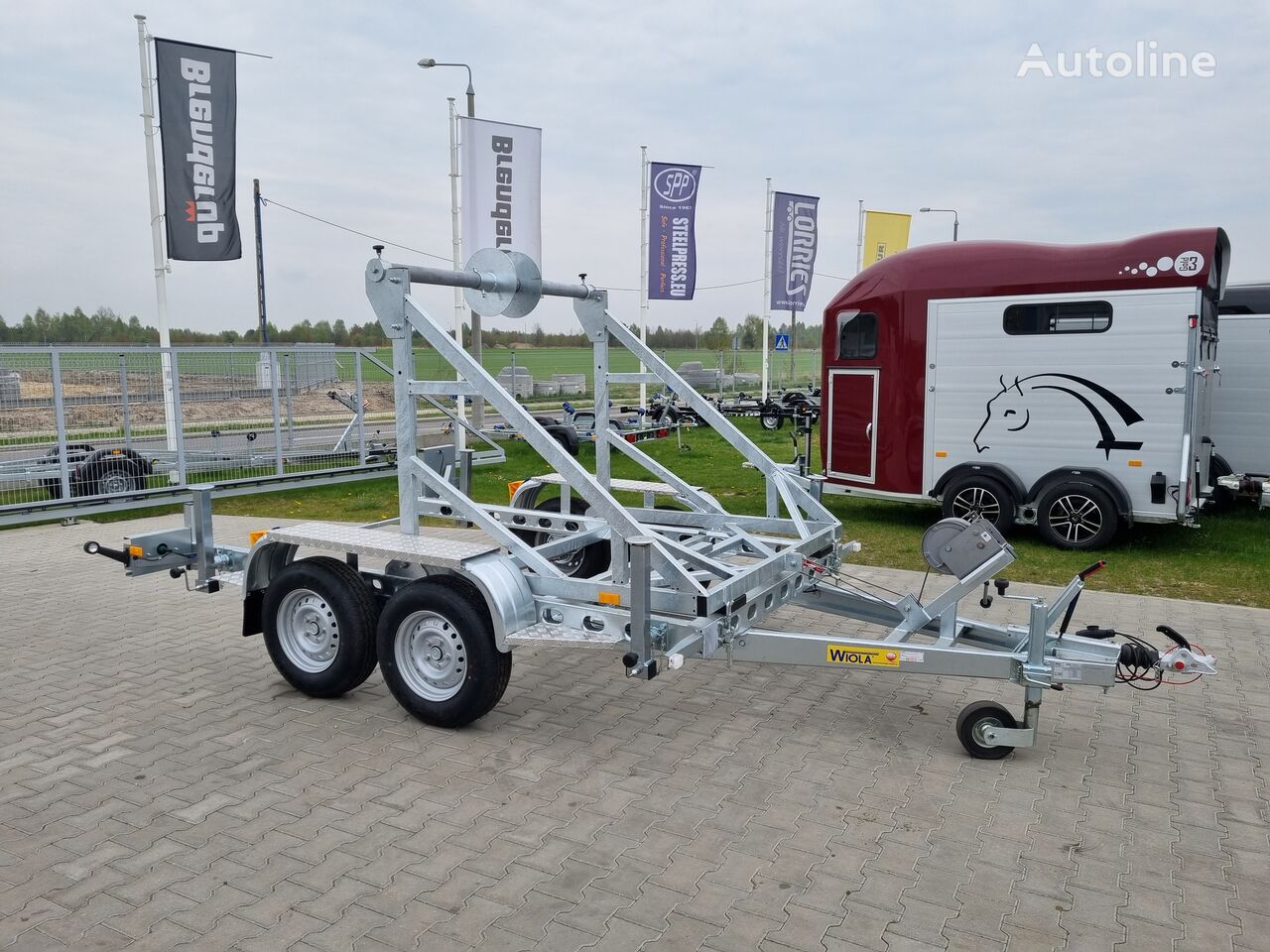 nieuw Wiola 2T-H2 przyczepa kablowa / cable trailer 2.7T GVW haspelaanhangwagen