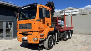 MAN TGA 33.480 + LIV 170 Z houtvrachtwagen