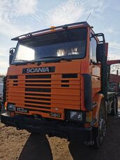 Scania 113H houtvrachtwagen