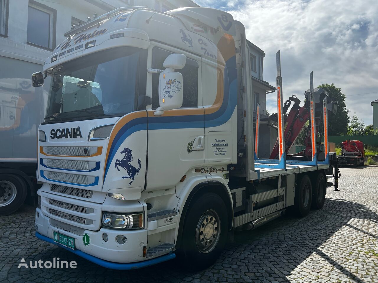 Scania SCANIA R 560 houtvrachtwagen