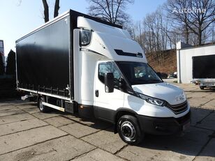 nieuw IVECO Daily 72C18 Curtain side + tail lift  huifzeilen vrachtwagen