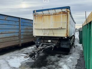 NTM potato trailer w/ backwards tip and side opening kipper aanhanger