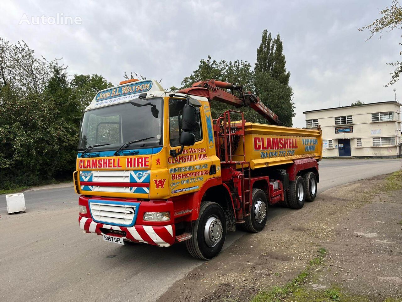 DAF CF 85.360 kipper vrachtwagen