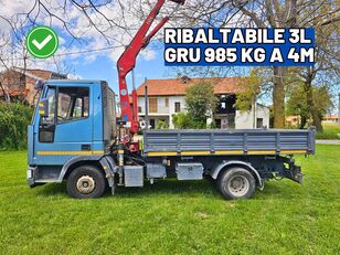 IVECO EuroCargo 75E14 + Gru kipper vrachtwagen