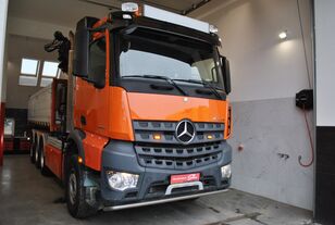 Mercedes-Benz Arocs 3248 Wywrotka Linowa Nopa HDS Żuraw Hydroburta kipper vrachtwagen