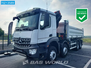 nieuw Mercedes-Benz Arocs 3745 8X4 NEW! Palfinger PK33002 Kran Crane 13cbm KH-kipper kipper vrachtwagen