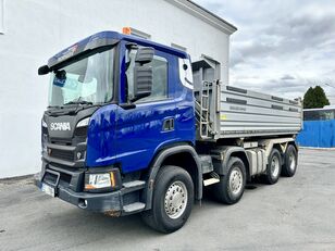 Scania G 450 XT 8x4 Bordmatic Retarder Navi kipper vrachtwagen