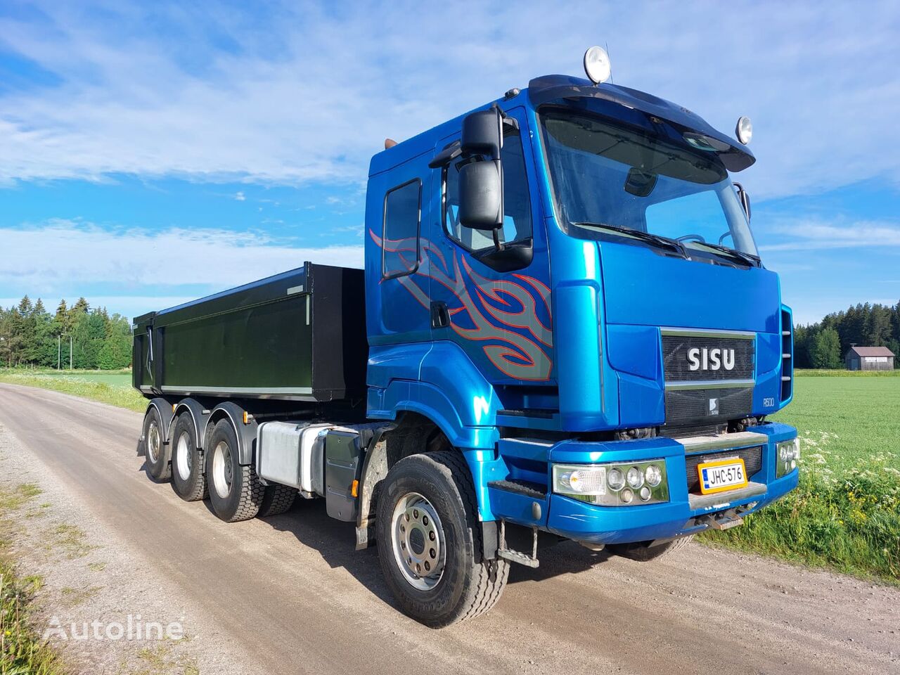 Sisu R500 kipper vrachtwagen