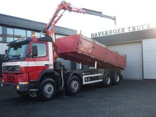 Volvo FM 12.380 8x4 Tipper Crane Atlas Terex 125.2 A2 kipper vrachtwagen