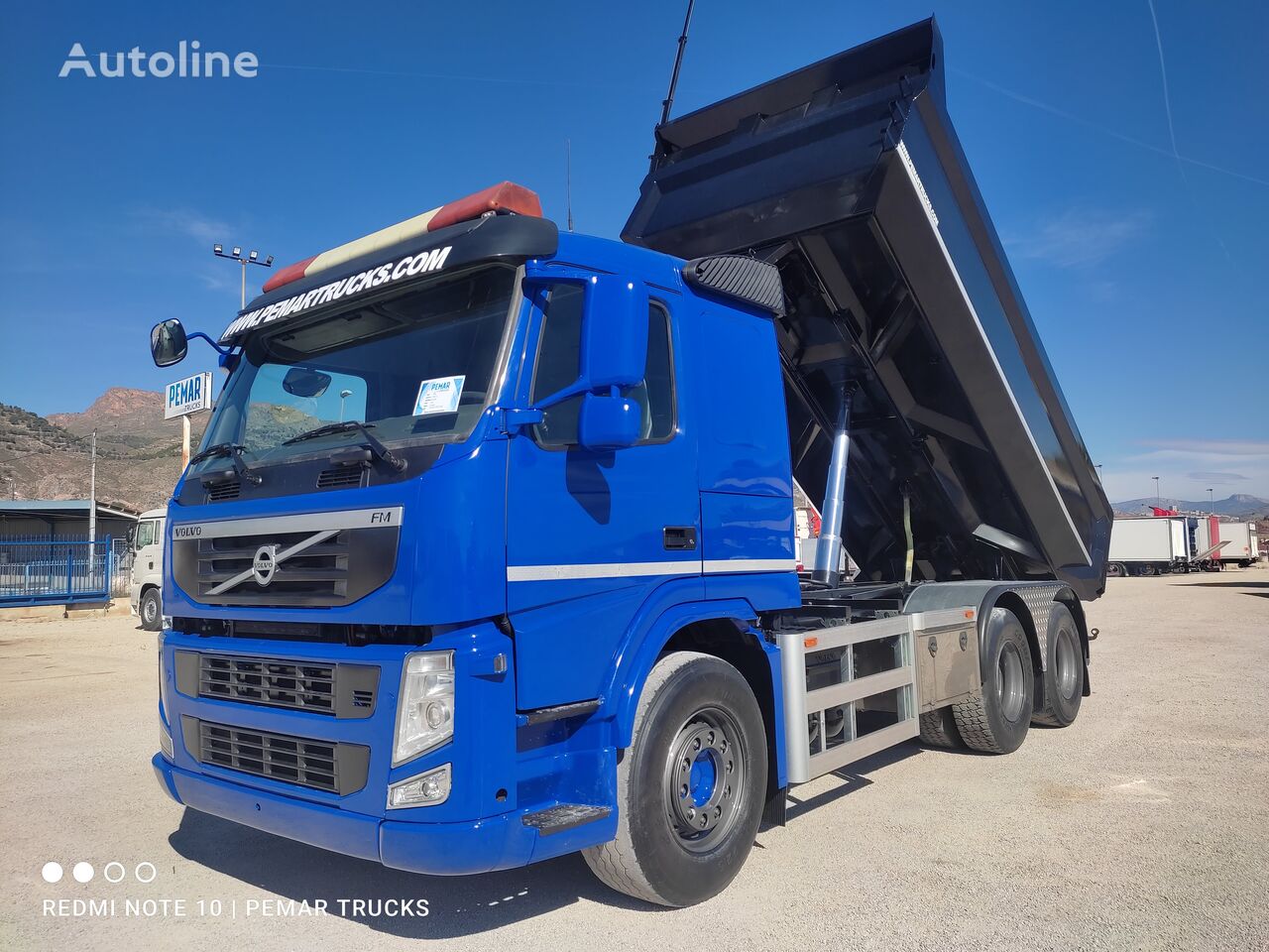 Volvo FM 380 6X2 DUMPER/BASCULANTE EURO 5 kipper vrachtwagen