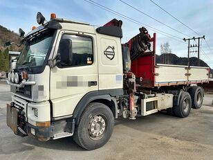 Volvo FM12 380 *6x2 *DUMPER+crane FASSI 21t/m *MANUAL *REMOTE kipper vrachtwagen