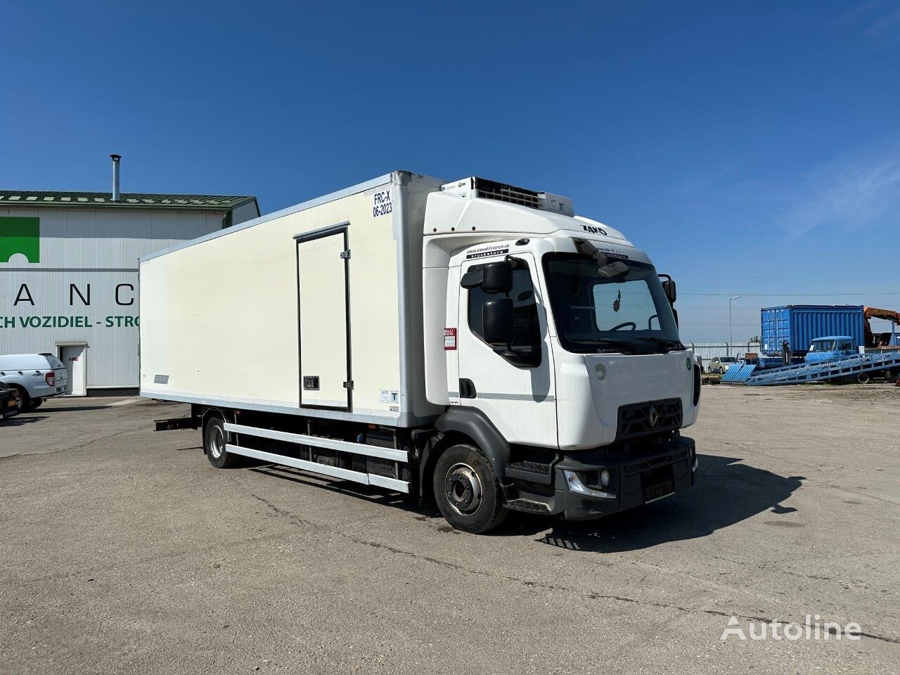 Renault D  koelwagen vrachtwagen