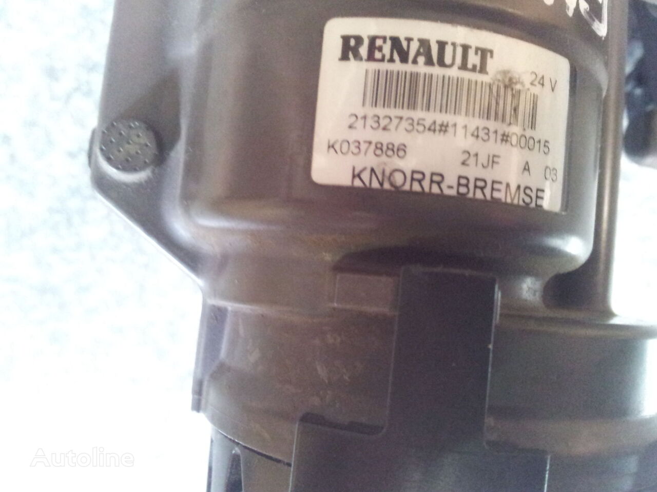 Renault T series, Gama, Range FH4 EURO 6 emission foot brake control uni EBS modulator voor Renault Gama, VOLVO FH4, Range trekker