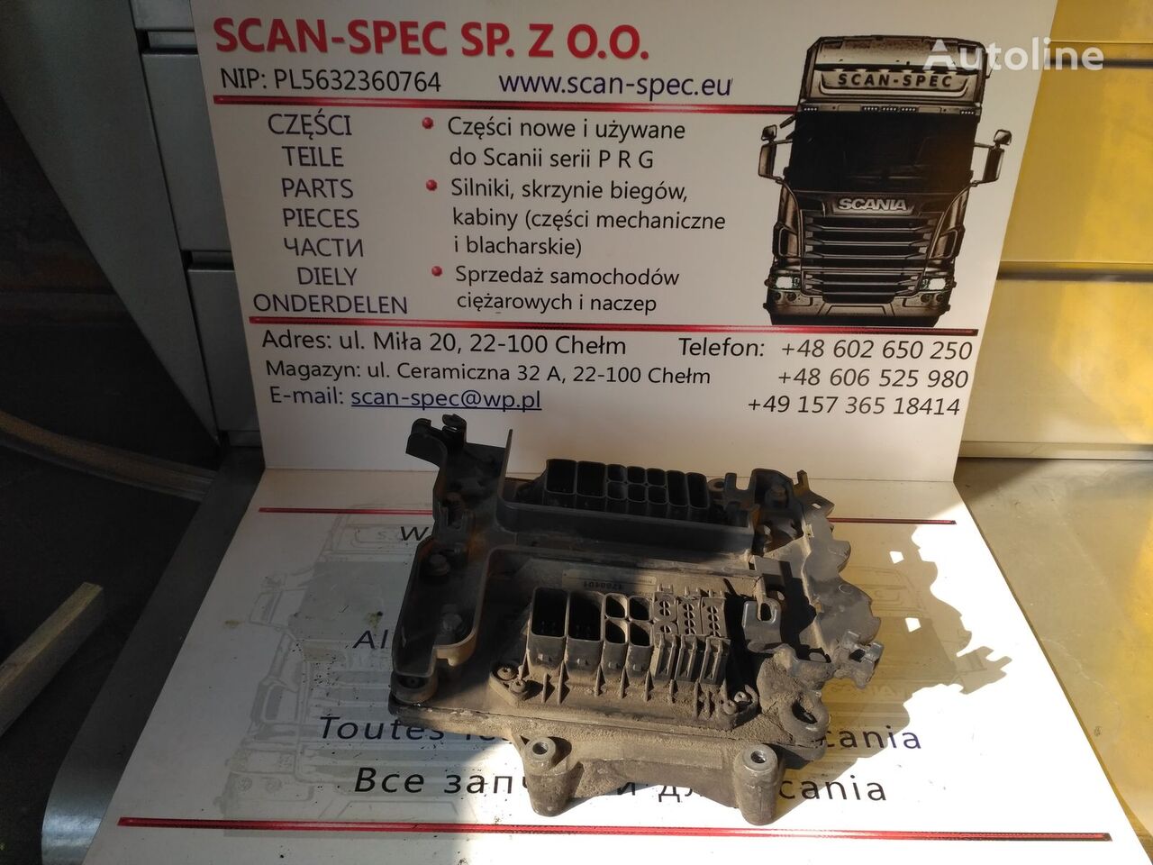 Scania ECU EMS DC1214 1788101 besturingseenheid voor Scania P R G T DC1214 trekker