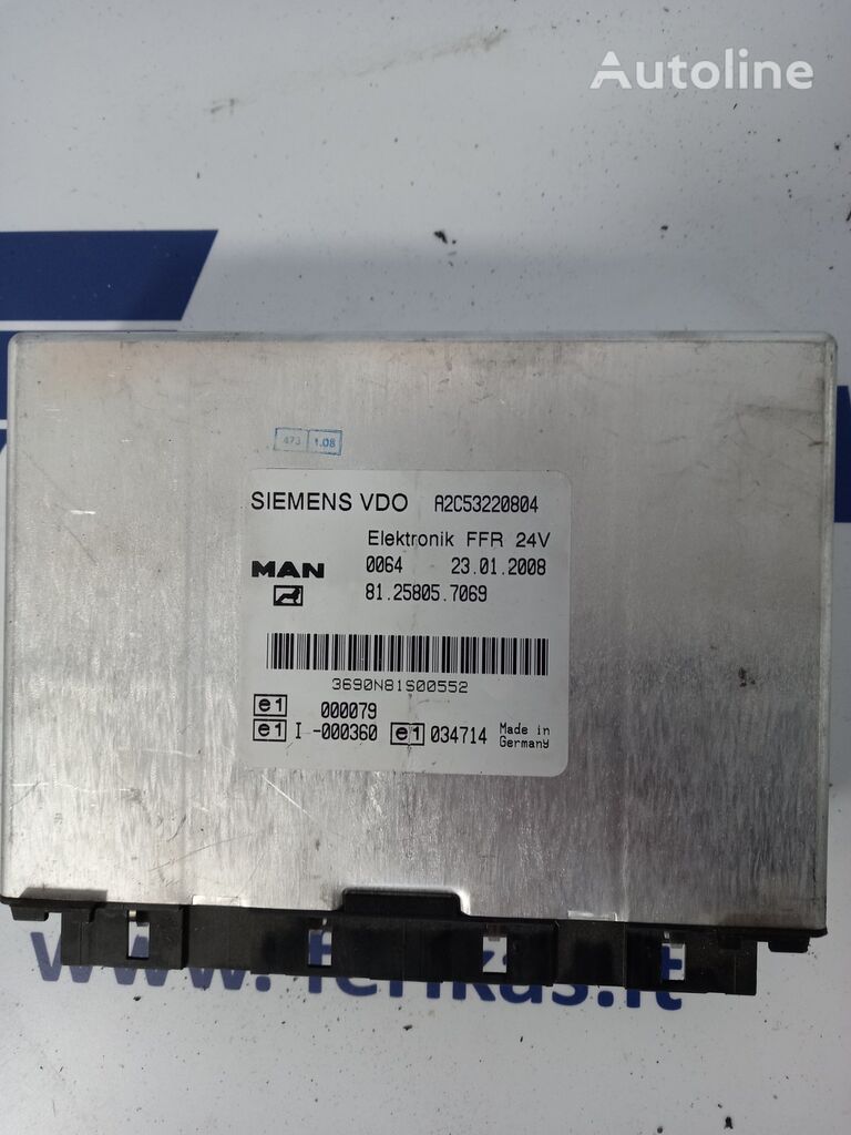 Siemens Elektronik FFR 81258057069 besturingseenheid voor MAN TGX trekker