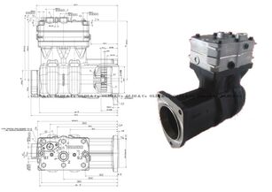 A-TECH motor turbocompressor voor Renault RENAULT - MAGNUM E-TECH vrachtwagen