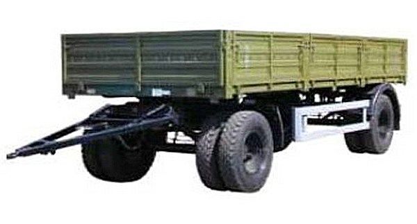 nieuw KamAZ SZAP-8355 open laadbak aanhanger