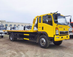 nieuw Sinotruk Howo Platform Tow Truck 4X2 for Sale open laadbak aanhanger