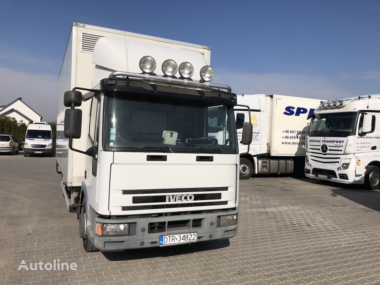 IVECO 85E18 pluimveetransport