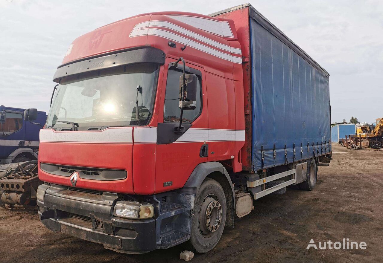 Renault Premium 370.19 schuifzeilen vrachtwagen voor onderdelen