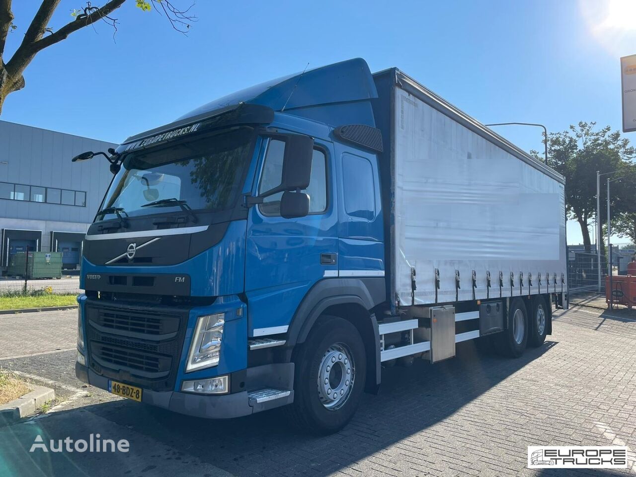 Volvo FM Steel/Air - NL Truck - Sleep cabin schuifzeilen vrachtwagen