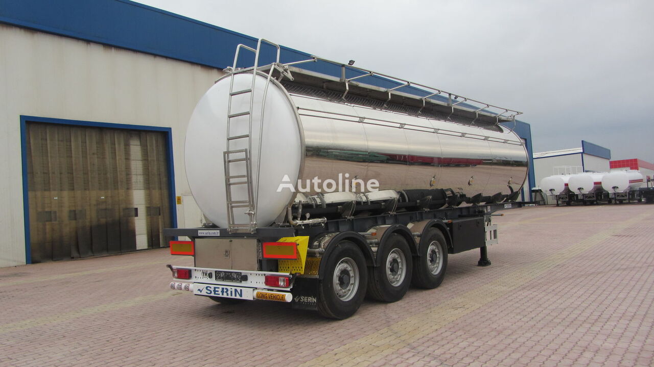 nieuw Serin Food Staff fuel tank semi trailer brandstoftank oplegger