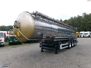 Van Hool Chemical tank inox 33 m3 / 3 comp / ADR 30-03-2024 chemische tank