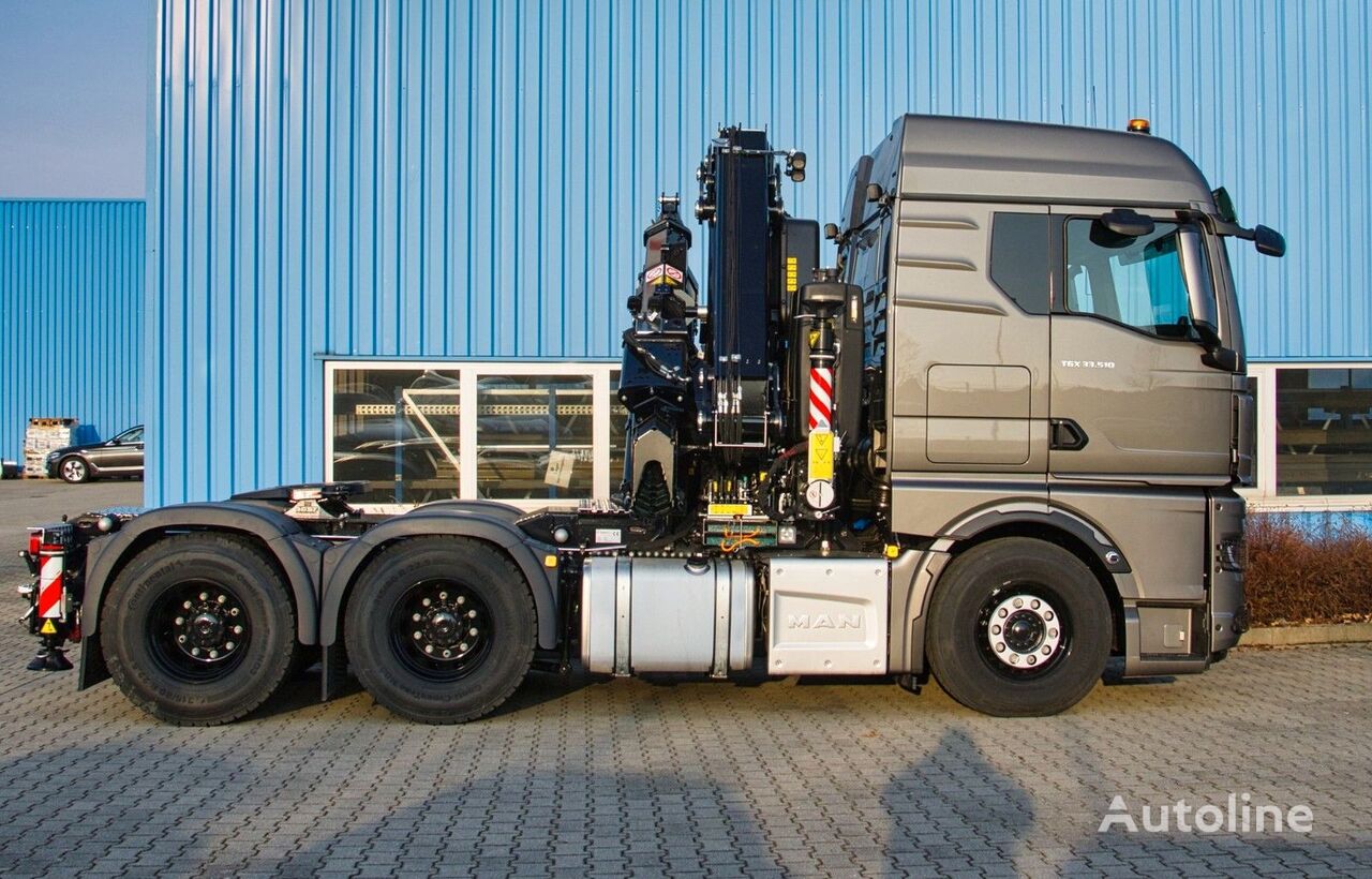 nieuw MAN TGX 26.580 6x4 Hiab 302-6 + Jib-4 trekker