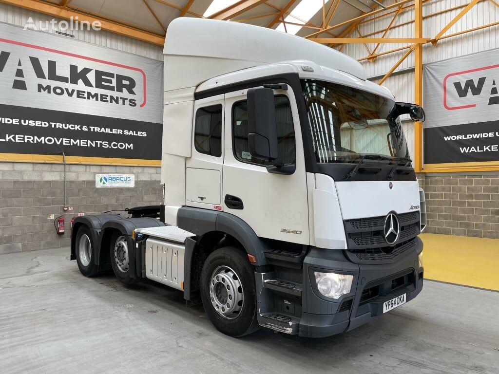 Mercedes-Benz ACTROS 2540 *EURO 6*, 6X2 TRACTOR UNIT – 2014 – YP64 DKA trekker