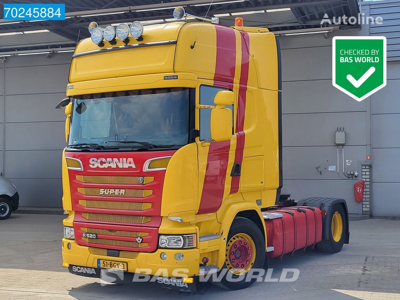 Scania R520 4X2 NL-Truck Xenon Navi Euro 6 trekker