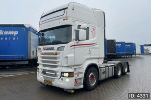 Scania R560 Topline, Euro 5, V8/ Low mileage / Sliding fifth wheel / Ma trekker