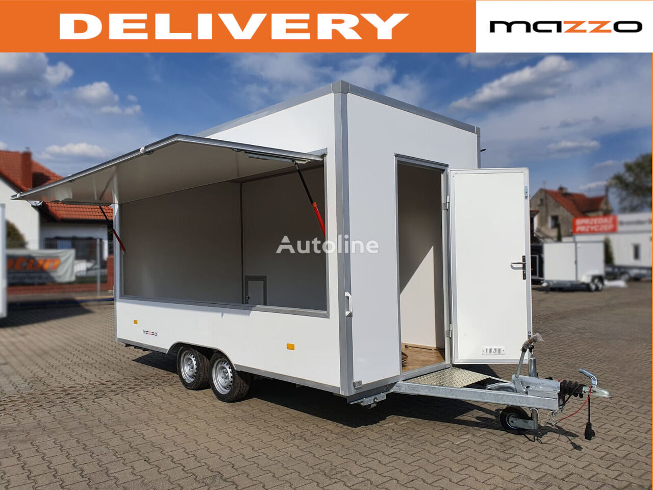 nieuw Niewiadów H20421HT 4.2x 2.03x 2.3m CATERING  Verkaufsanhänger gvw 2000kg  verkoopwagen